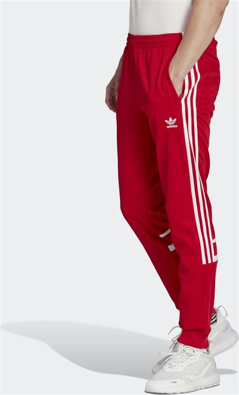 rooie adidas broek|Adidas broek.